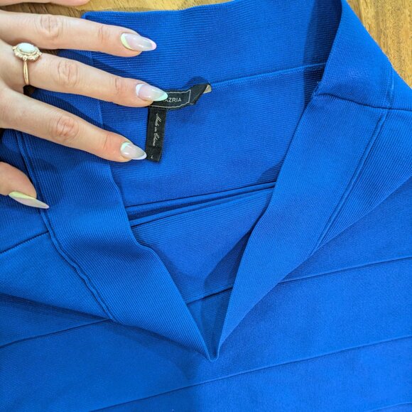 BCBG MaxAzria Bandage Mini Sapphire Blue - Picture 2 of 2